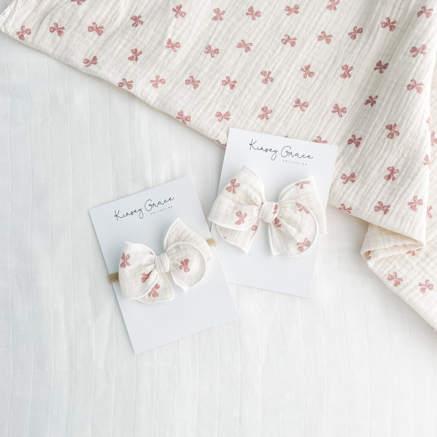 Petite Bows Muslin Fable Bow