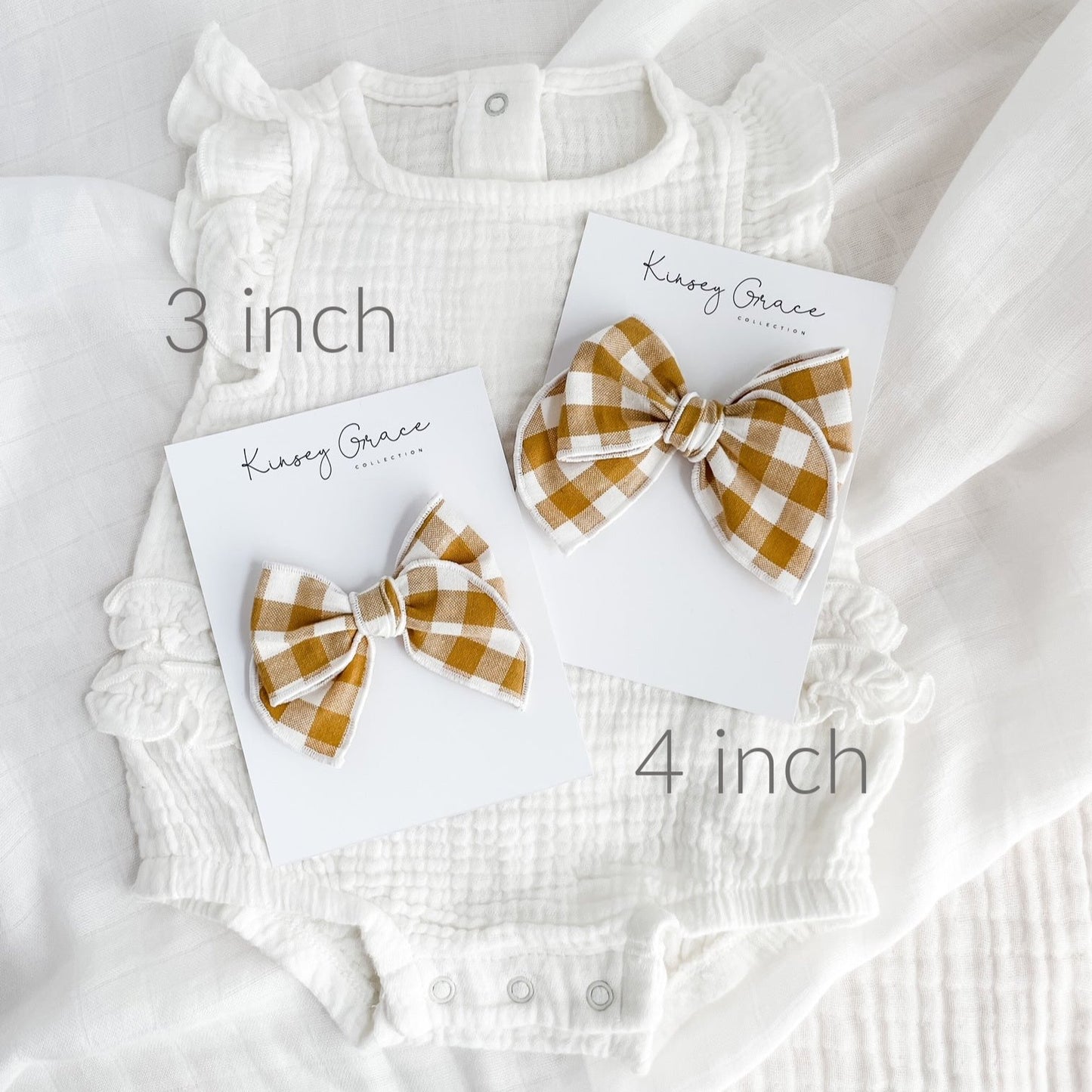 Gingham Fable Bow