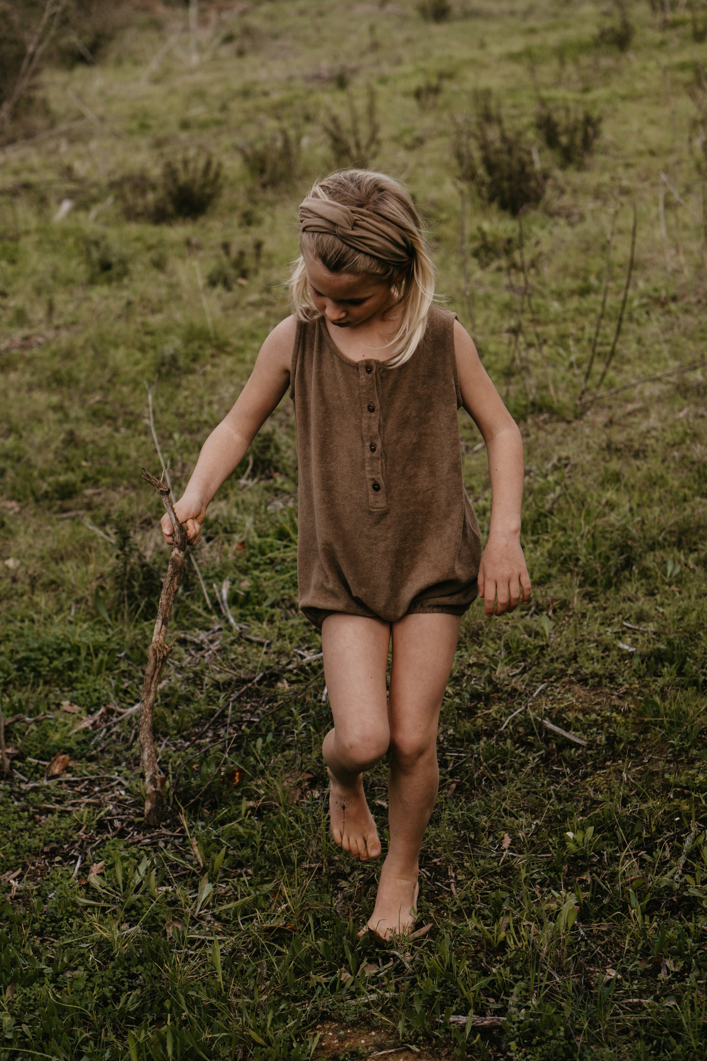 The Journey Romper - Ecru