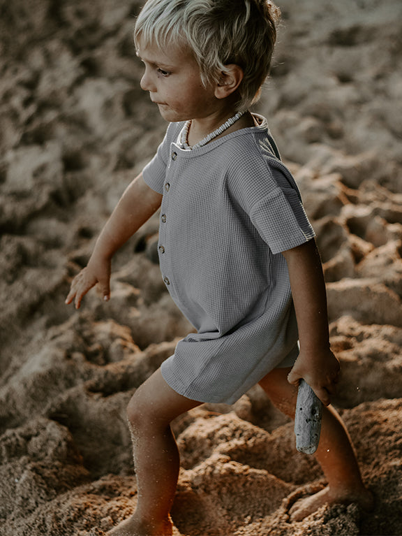 The Explorer Playsuit - Camel