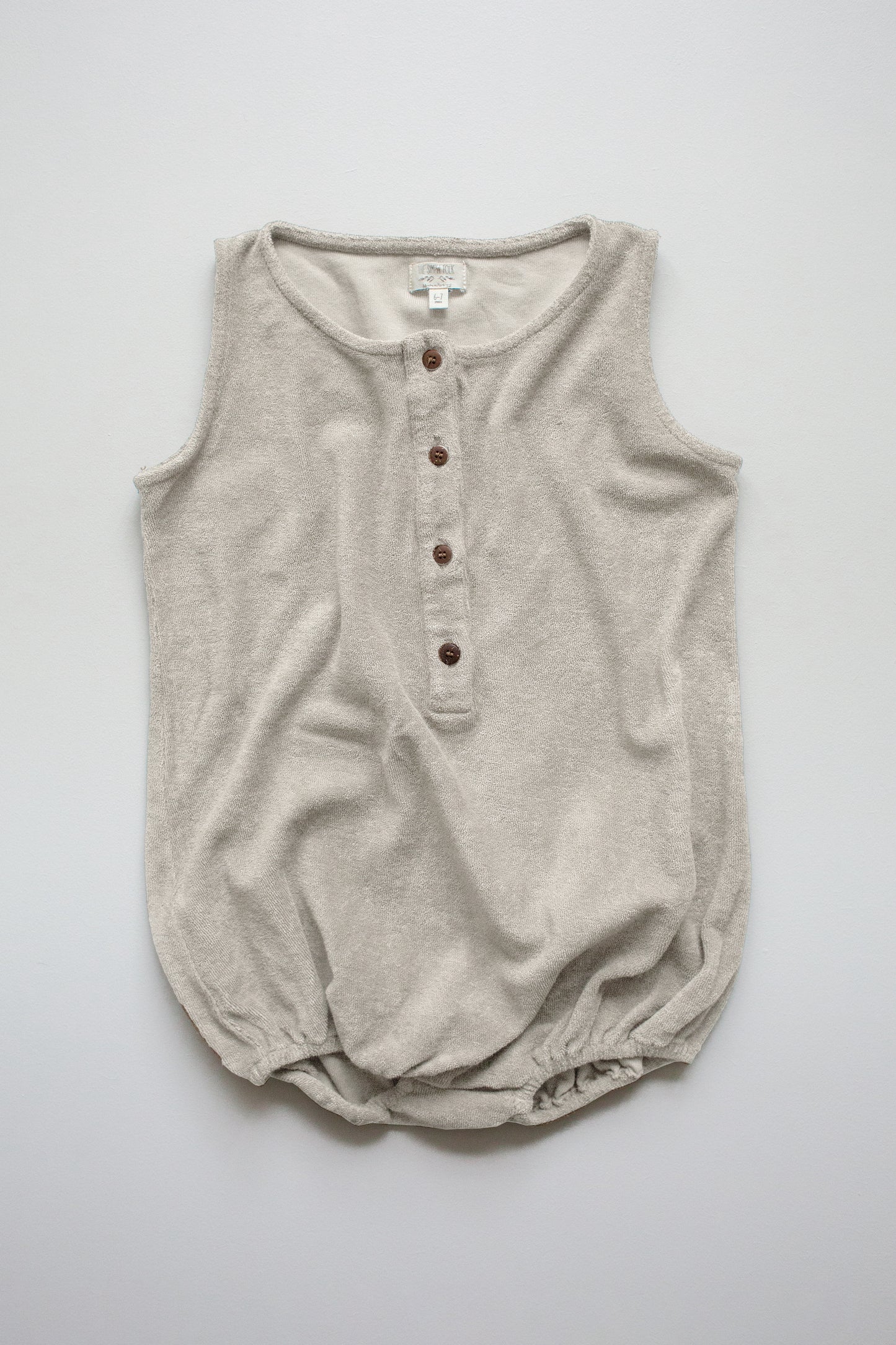 The Journey Romper - Ecru