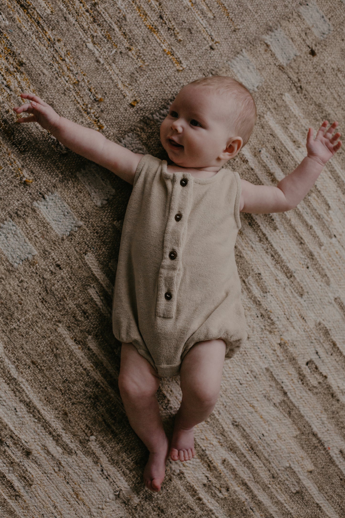 The Journey Romper - Ecru