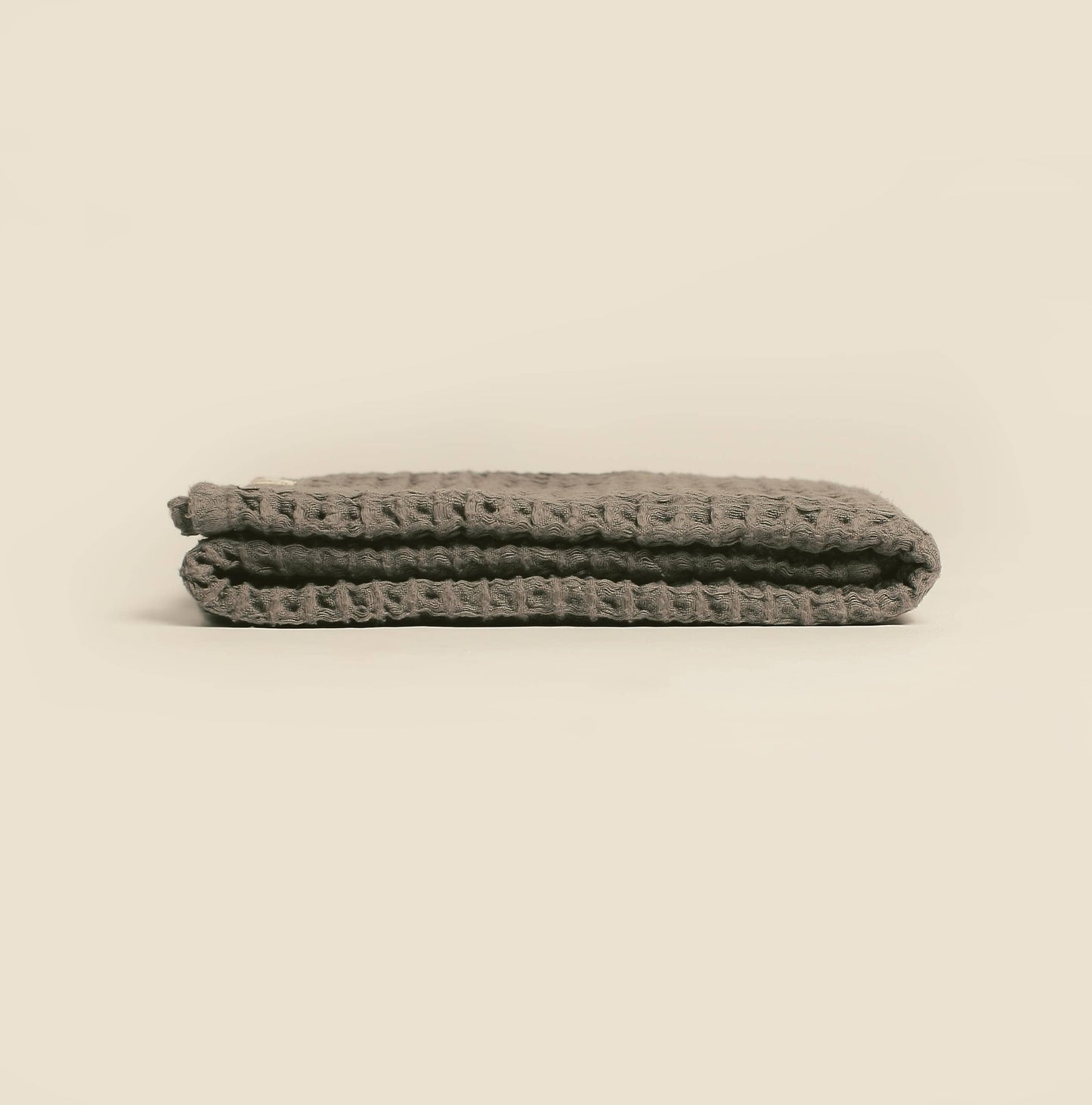 The Weightless Waffle Throw Baby Blanket - Coal