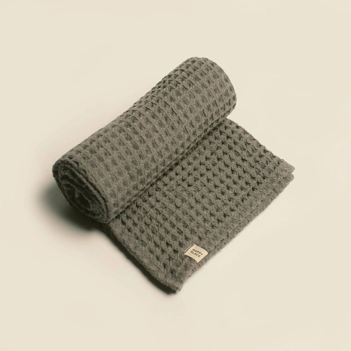 The Weightless Waffle Throw Baby Blanket - Coal